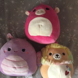 Squishmallow plush bundle